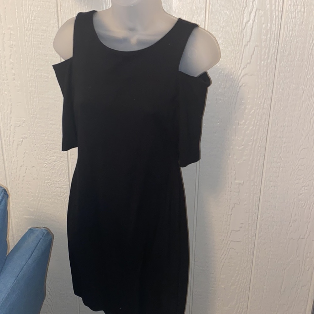 Cold shoulder dress